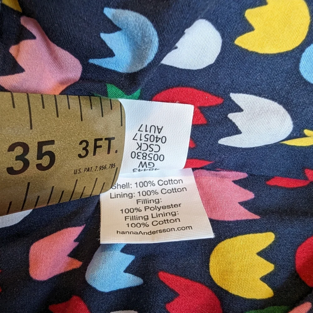 Hanna Andersson Denim Quilted Lined Heart Midweight Jacket for Baby - Picture 8 of 10